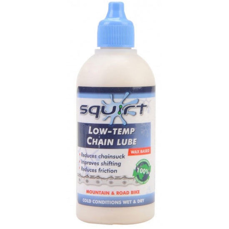 Squirt Dry Chain Lube Low Temperature Bottle - 120ml - 120ml Bottle