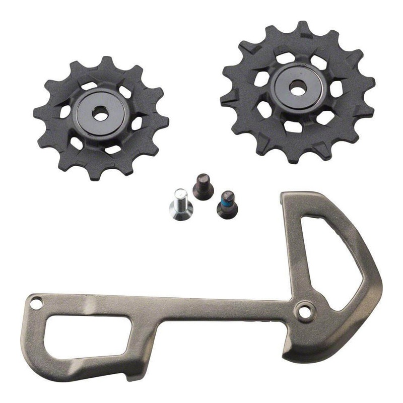 SRAM 12 Speed Eagle Jockey Wheels And Inner Cage - Grey - Suit GX Eagle