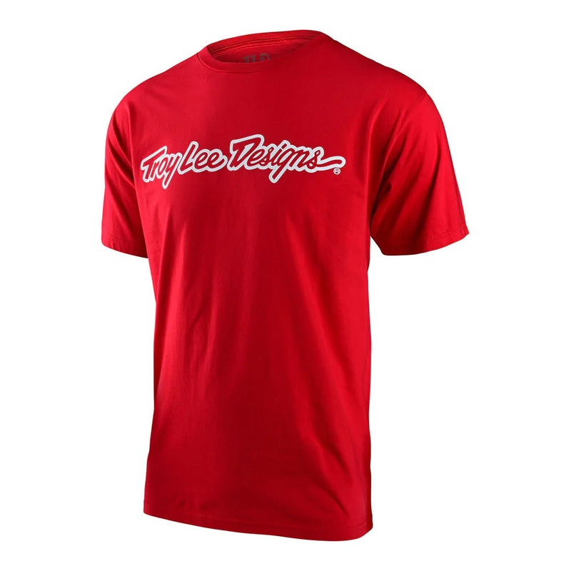 TLD Signature Tee - L - Red