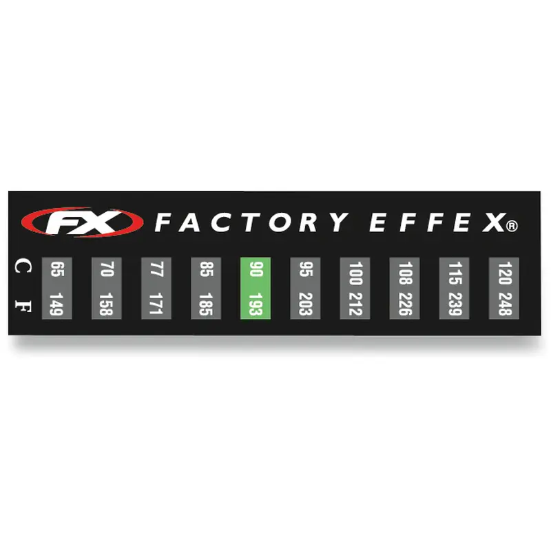 Factory Effex Temperature Stickers