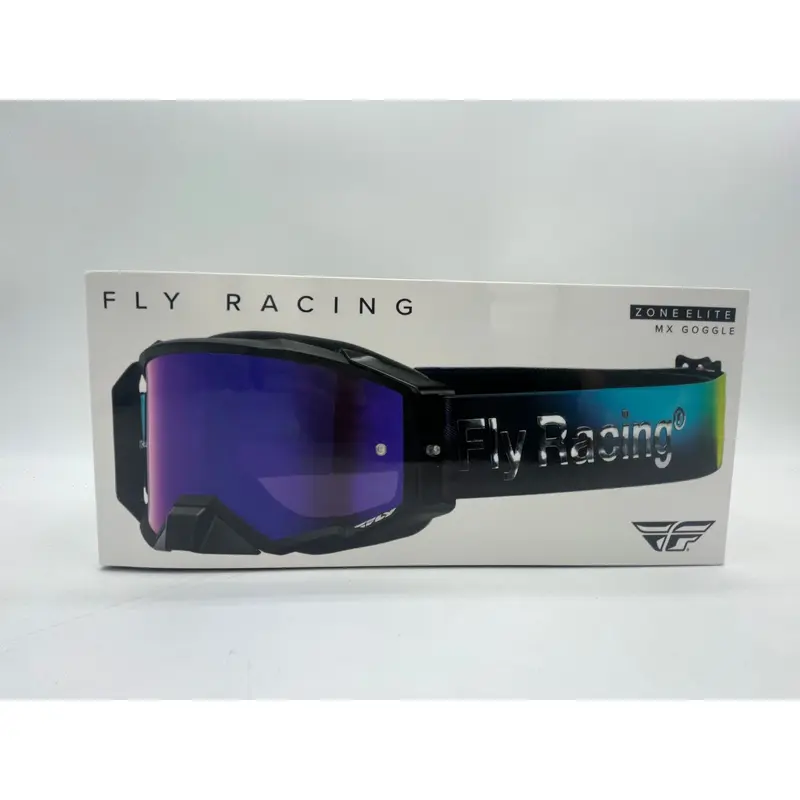 FLY RACING ZONE ELITE LEGACY GOGGLE FUSCHIA/ELEC BLU/HI-VIS W LENS