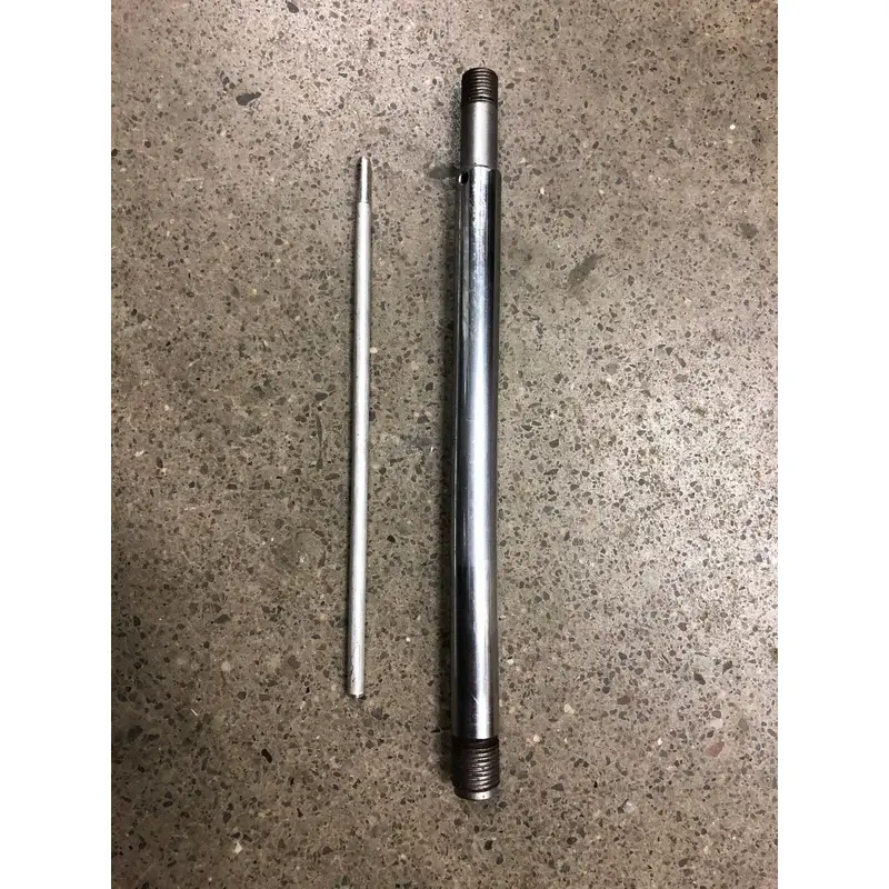 ELKA SHOCK REBOUND ADJUSTABLE SHAFT 7MM ID 7.25 CHROME LENGTH 7 1/8 METERING ROD