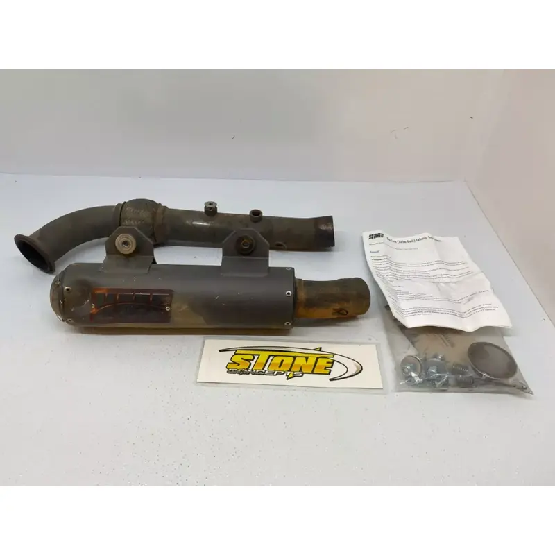 HMF Can-Am Maverick X3 2017-2022 Gun Metal Big Core Full EXHAUST PIPE MUFFLER