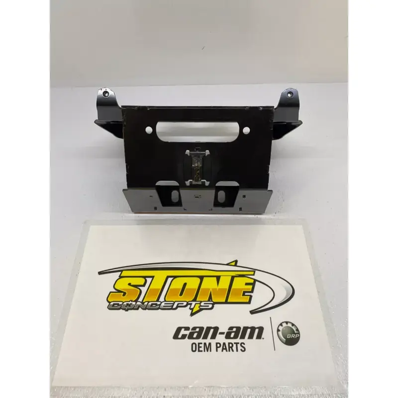 NEW OEM CAN-AM 24 2024 MAVERICK R FRONT BUMPER 705209762 METAL BASE MOUNT