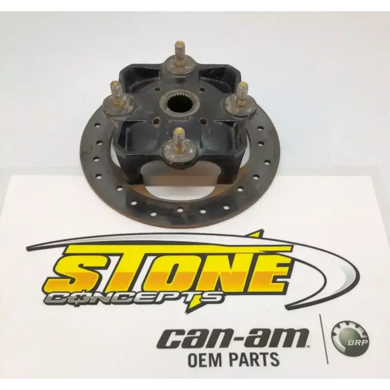 OEM 17-22 CAN-AM MAVERICK X3 FRONT REAR WHEEL HUB & REAR ROTOR 705502122