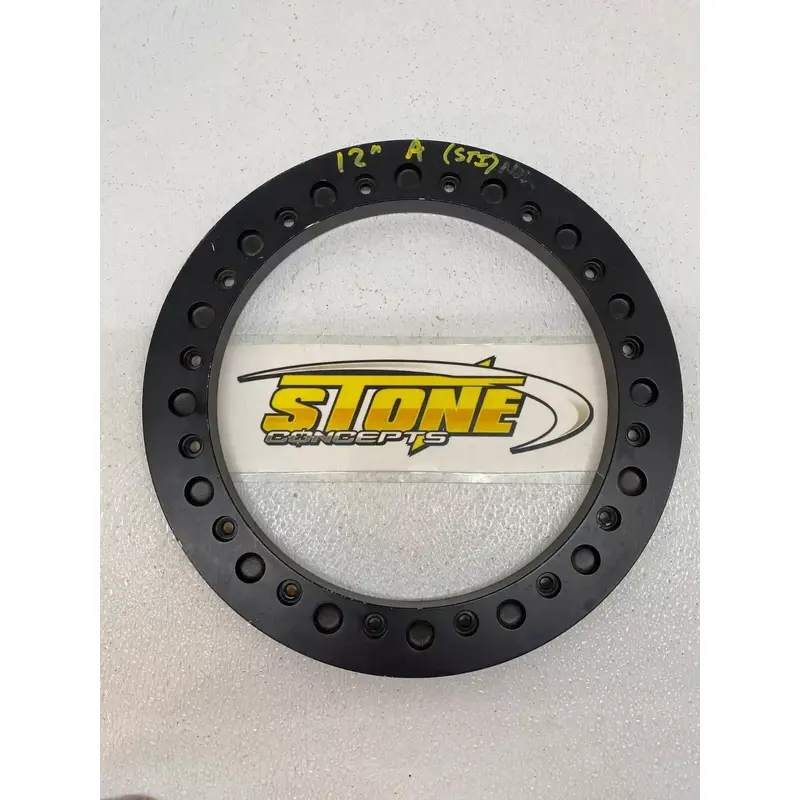 STI 12" BEADLOCK RING WHEEL RIM CAN AM MAVERICK RZR YXZ1000 BLACK REPLACEMENT