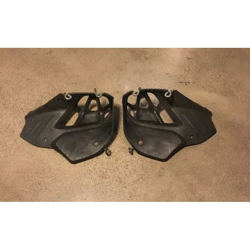 YAMAHA YFZ450R YFZ450X HEEL FOOT GUARDS 2009 2010 2011 2012 2013 YFZ 450R 450X