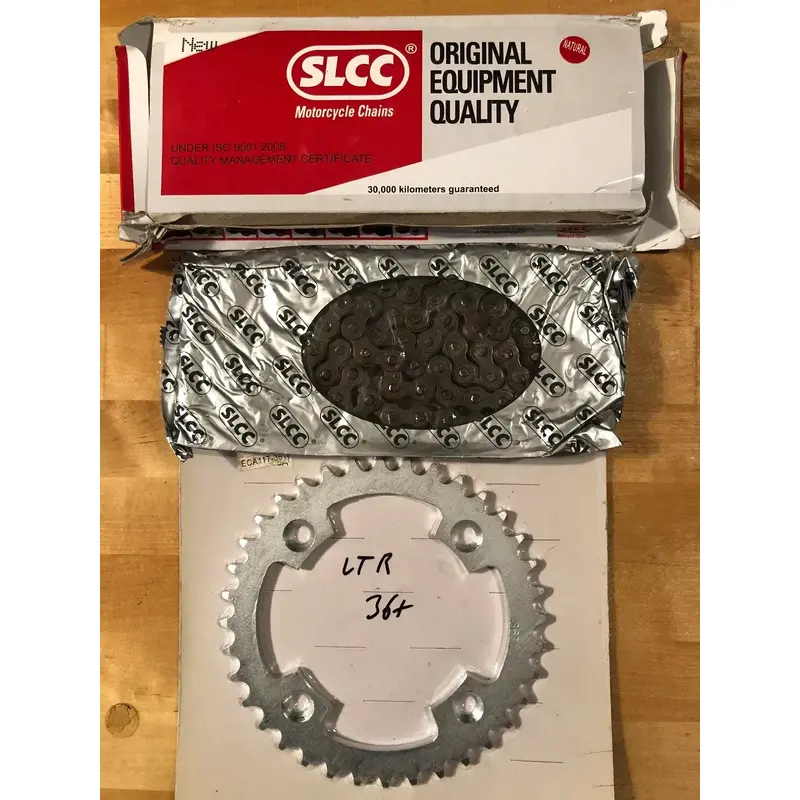 SUZUKI LTR450 LTR 450 LT R450 06-09 REAR SPROCKET 36T LTZ400 & 520 110 L CHAIN