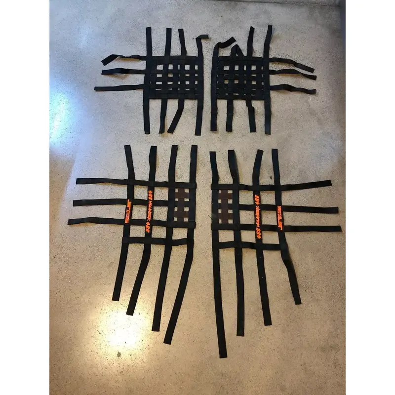 U - JSR BRAND NERF BAR NETS HEEL GUARD NET SET FOR RATH RACING SIGNATURE SERIES