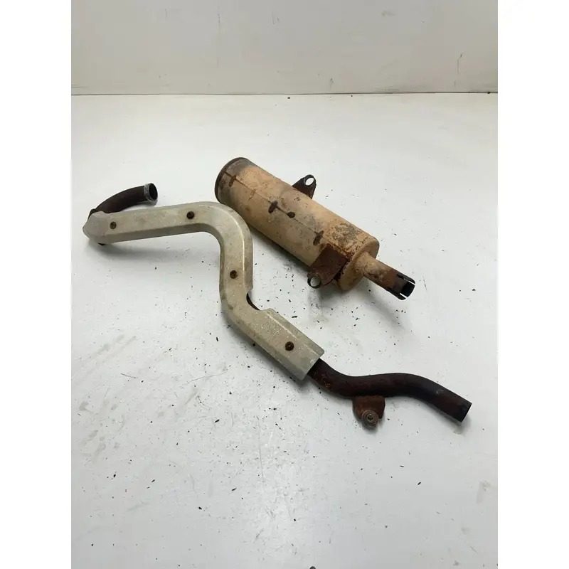 97 1997 Arctic Cat Bearcat 454 4x4 OEM TIGHT Exhaust Muffler Header Pipe Shield