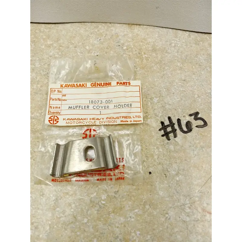 Kawasaki 250 F4 NOS Exhaust Muffler Holder 1969 1970 AP-176 18073-001 #63