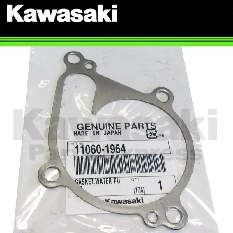 NEW 2002-2026 GENUINE OEM KAWASAKI WATER PUMP GASKET BRUTE FORCE PRAIRIE KFX700