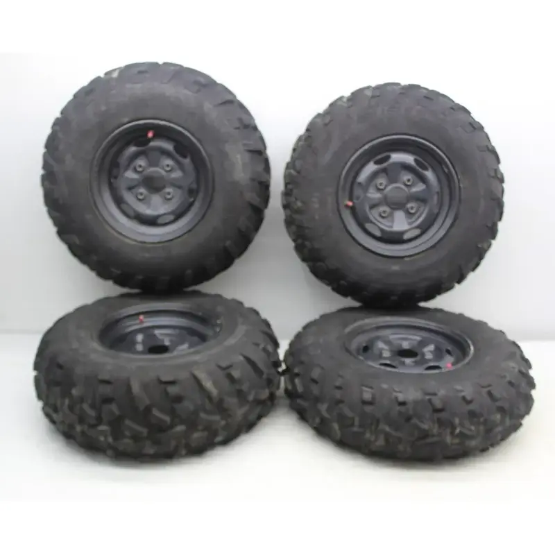 2017 SUZUKI KING QUAD LT-A 500 XP FRONT REAR BACK WHEELS RIMS SET