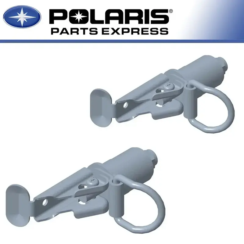 NEW GENUINE POLARIS SPORTSMAN LOCK AND RIDE SHORT D RING SET OF 2 2881544 OEM