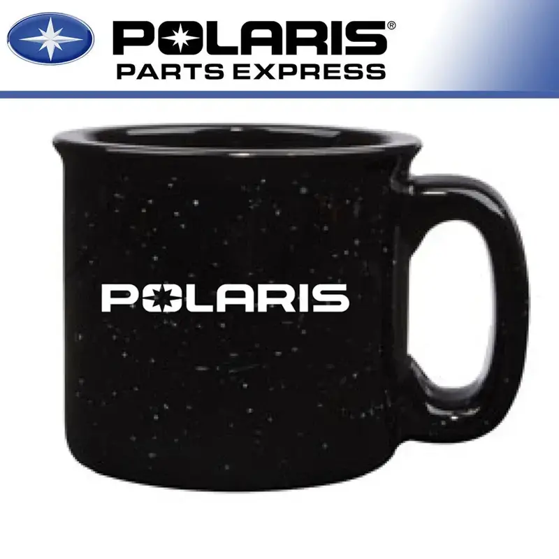 NEW GENUINE POLARIS 15 OZ CAMPFIRE MUG BLACK 2861613