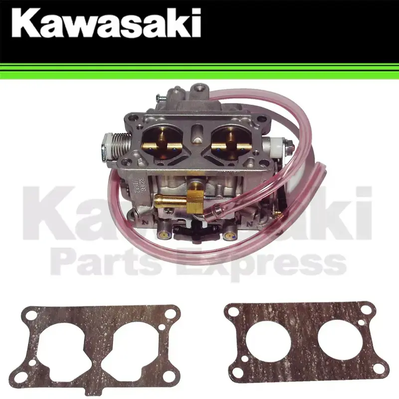 NEW 2001-2008 GENUINE KAWASAKI MULE 3000 3010 3020 CARBURETOR ASSY AND GASKETS