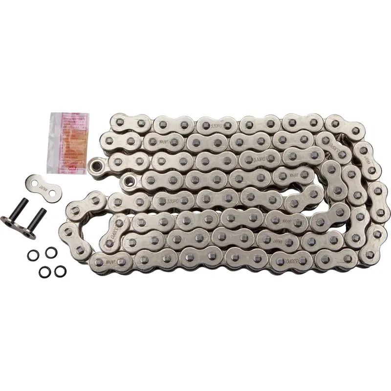DRAG SPECIALTIES 530 Series - O-Ring Chain - Chrome - Fits 110 Links