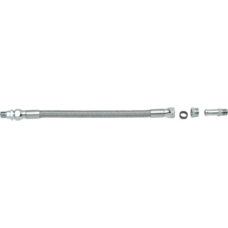 DRAG SPECIALTIES Fits Universal Oil Line - Stainless Steel - 11" 611