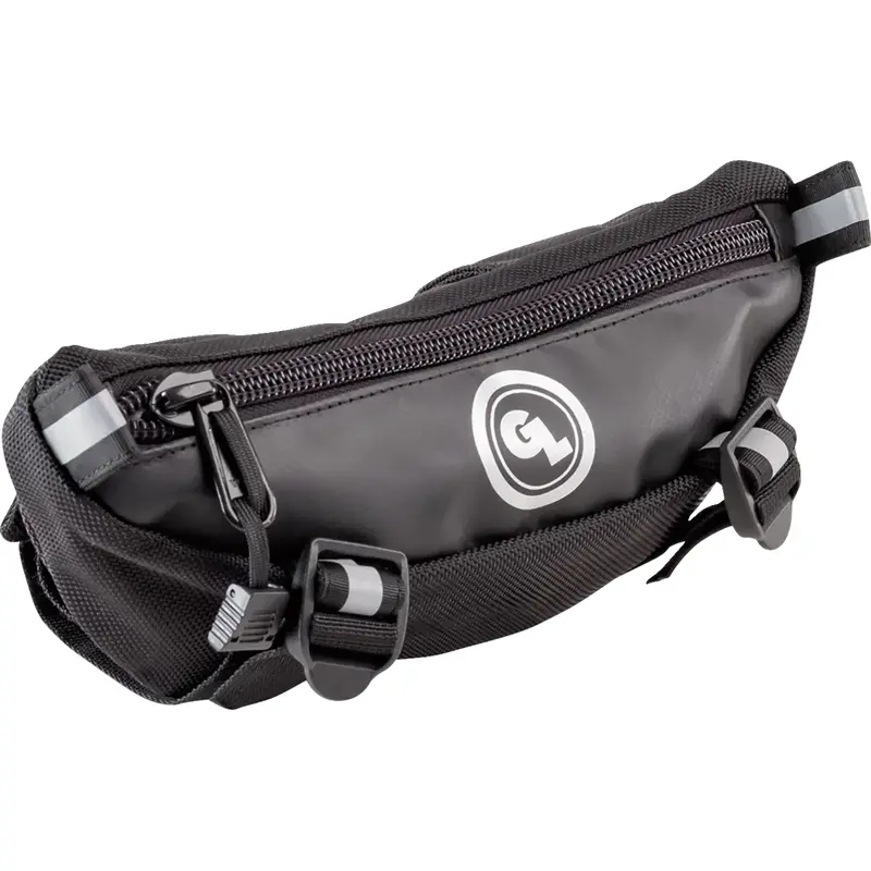 GIANT LOOP Zigzag Motorcycle Handlebar Bag* - Black ZHB23-B