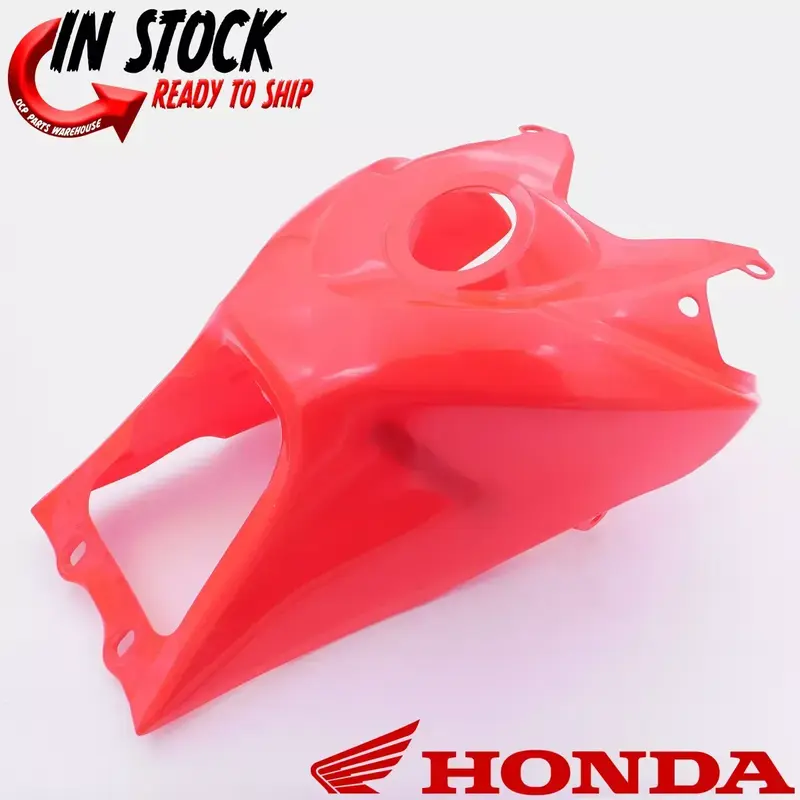 HONDA  GAS TANK COVER  NITRO RED TRX450R TRX450ER 450R 450ER 83700-HP1-A00ZB OEM