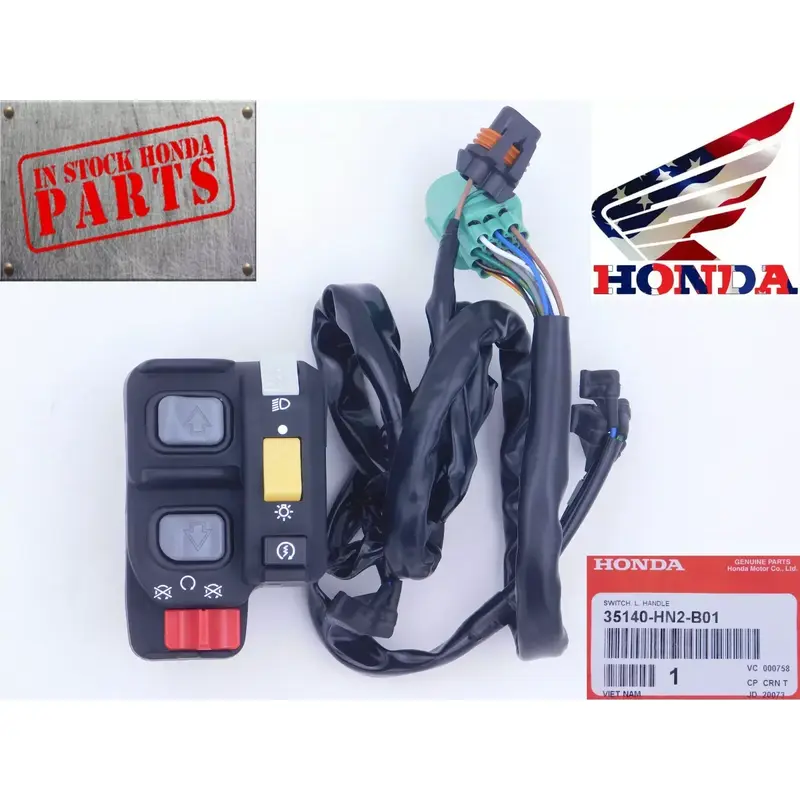 Honda Left Hand Switch 2008-2014 TRX500 FA/FPA Rubicon Start Kill OEM Genuine