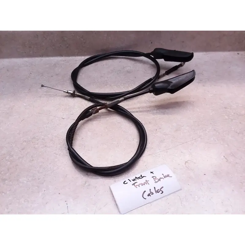 Yamaha 250 DT250 Enduro Handlebar Clutch Brake Cable Pair Vintage 1978 ANX-C30
