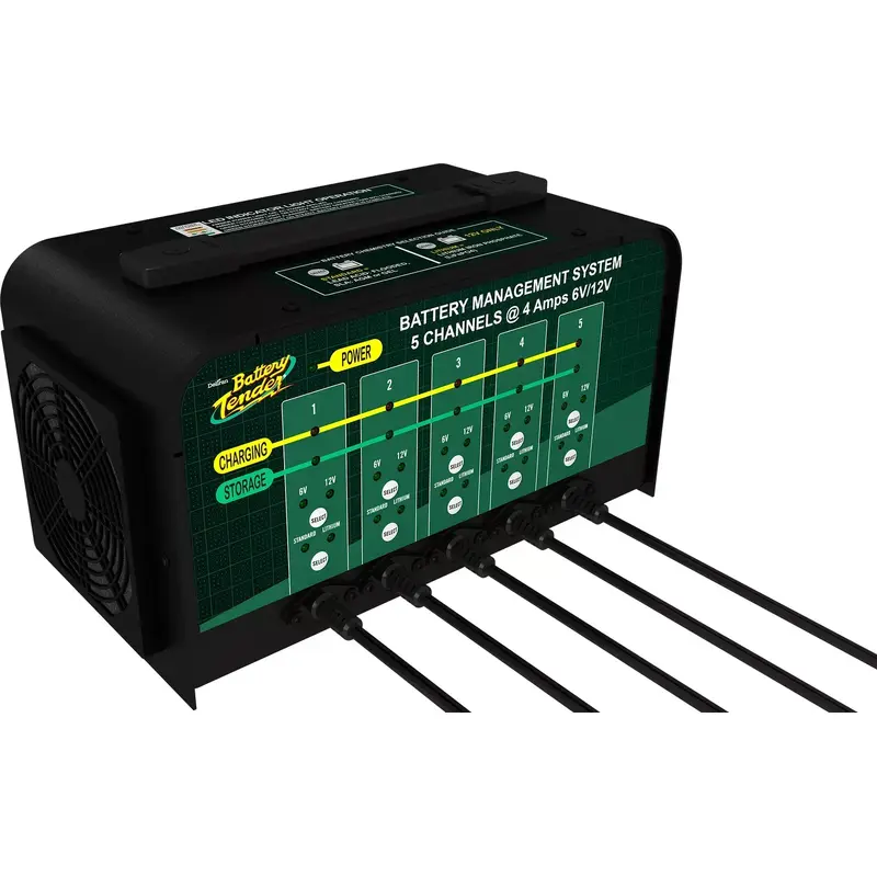 Battery Tender 021-0133-DL-WH 5 Bank Battery Charger
