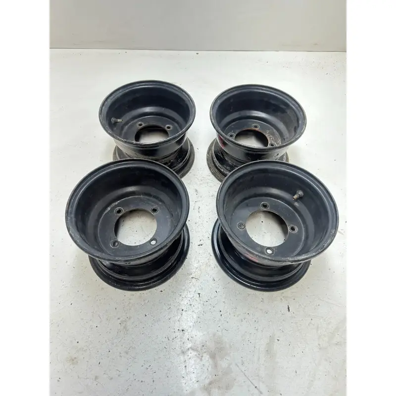 05 2005 Polaris Sportsman 90 2 Stroke OEM GOOD Rear Front Wheel Rim Rims 8 X 5.5