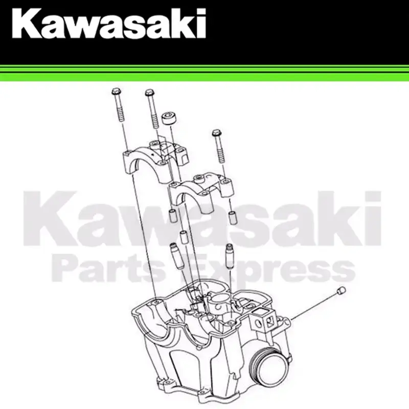 NEW 2008 - 2014 GENUINE KAWASAKI KFX 450 R KFX450R CYLINDER HEAD 11008-0143