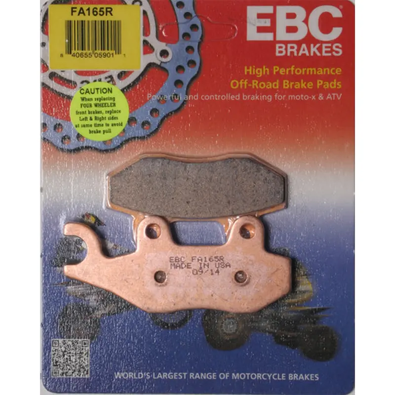 EBC FA165R R Series Sintered Front Left Brake Pads