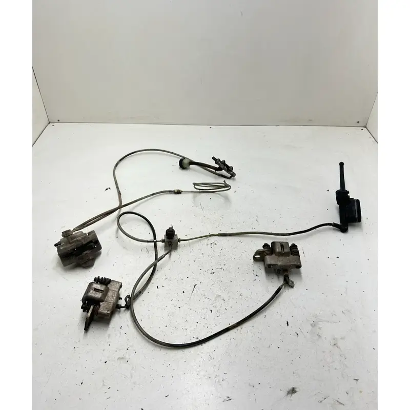 03 2003 Polaris Trailblazer 250 2x4 OEM Front Rear Brakes Caliper Line Master Cy
