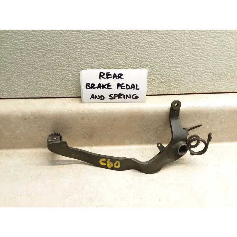 VTG 1986 Yamaha XT 600 XT600 Rear Brake Pedal & Spring ANX-C60
