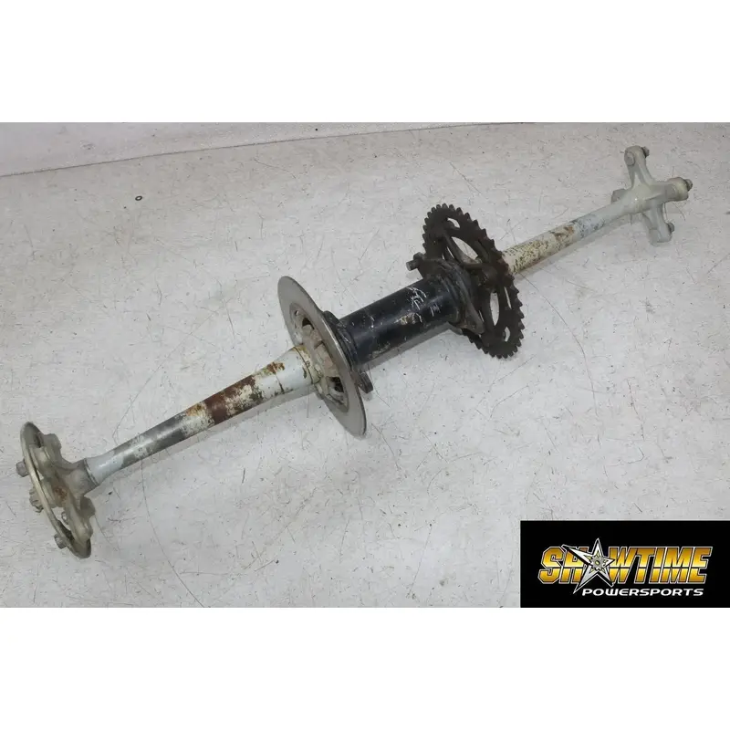 87 YAMAHA WARRIOR 350 REAR AXLE BACK WHEEL PIVOT BOLT AXEL SHAFT HUBS