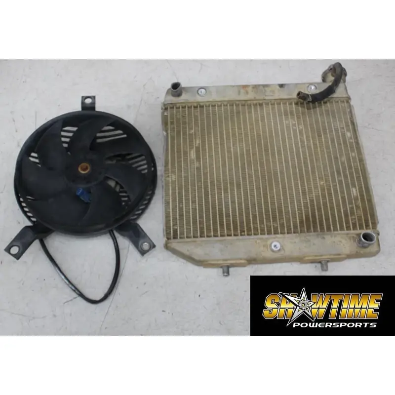 04-05 HONDA SPORTRAX 450 TRX450R ENGINE RADIATOR MOTOR COOLING RADIATER FAN