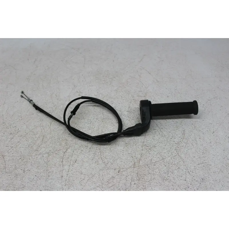 2013 KAWASAKI NINJA ZX6R ZX636E RIGHT THROTTLE GRIP W/ CABLES
