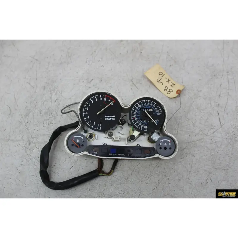 00 KAWASAKI NINJA ZX10 SPEEDO TACH GAUGES DISPLAY CLUSTER SPEEDOMETER TACHOMETER