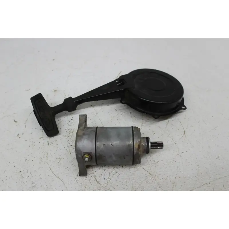 1987 SUZUKI QUADRUNNER LT250E 2X4 ENGINE STARTER MOTOR W/ PULL STARTER