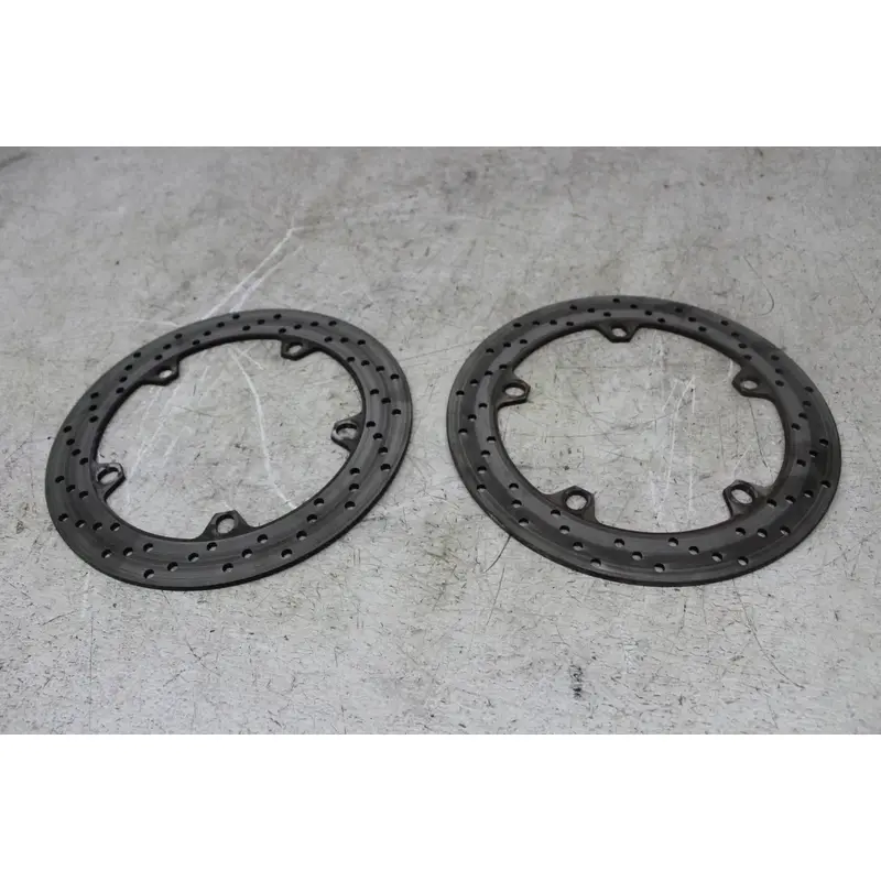 2001 BMW K1200LT FRONT LEFT RIGHT BRAKE ROTORS DISCS