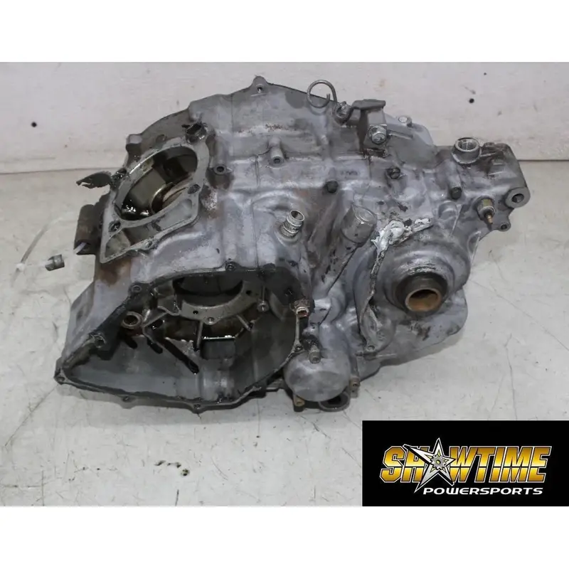 07 YAMAHA RAPTOR 350 ENGINE MOTOR CRANKCASE CRANK CASES BLOCK (SEE DESCP)