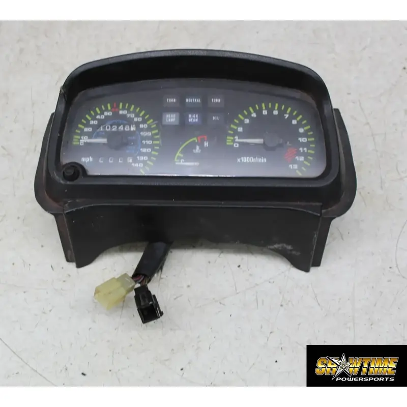 87-96 KAWASAKI NINJA 500 EX500 SPEEDO TACH GAUGE DISPLAY CLUSTER SPEEDOMETER