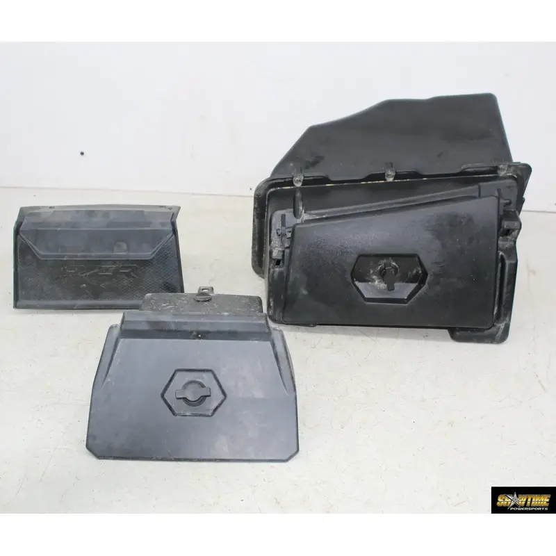 22 POLARIS RZR  XP 1000 INTERIOR STORAGE BOX KIT GLOVE BOX POUCH CENTER CONSOLE
