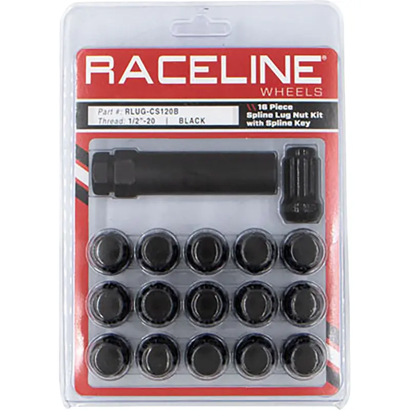 Spline Lug Nut Kit with Spline Key