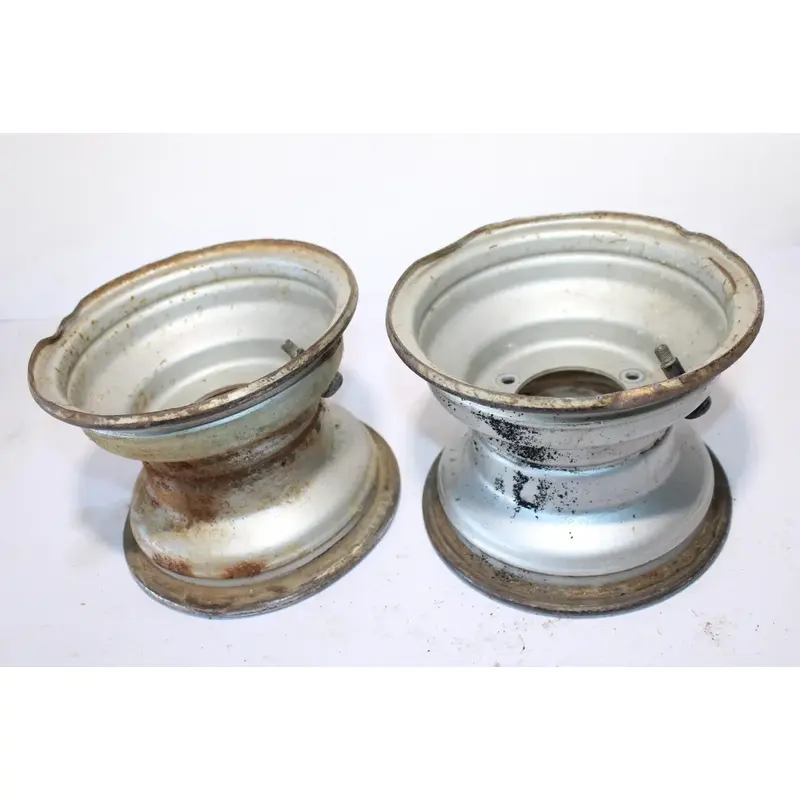 1988 Yamaha Moto 4 Yfm80 Front Wheels Rims 7x5.5 3 Lug