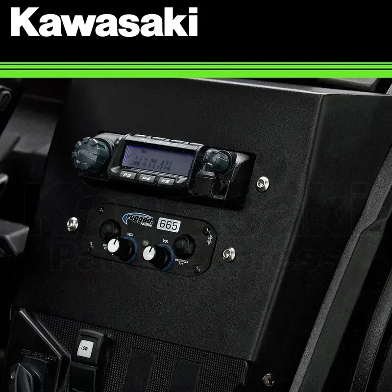NEW 2020 GENUINE KAWASAKI TERYX KRX 1000 RUGGED RADIOS COMPLETE COMM SYSTEM
