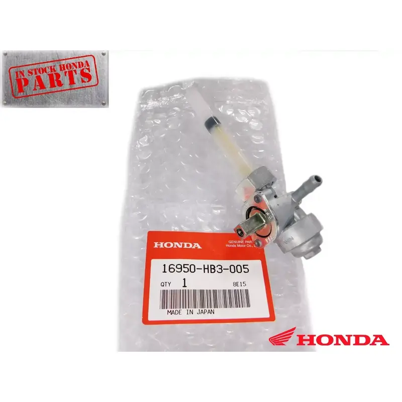 New Genuine Honda Gas Fuel Valve Petcock 1986-1988 TRX200 SX Fourtrax OEM