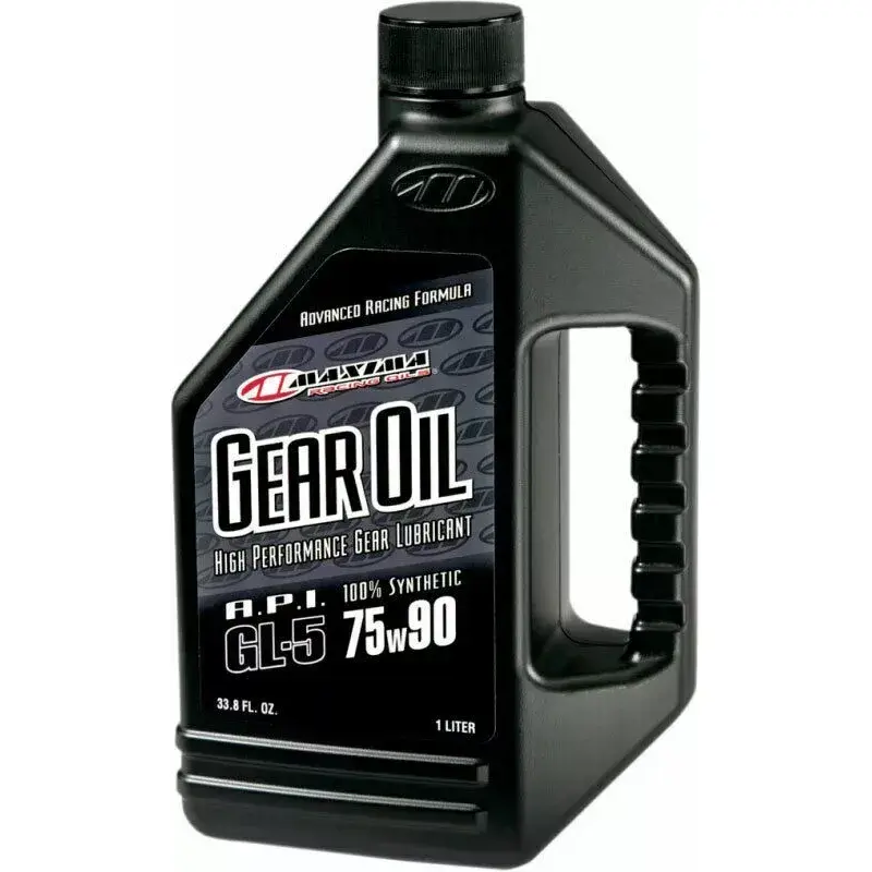Maxima Racing Oil Premium Full Synthetic Motorcycle Gear Oil | 75W-90 | 1 Liter