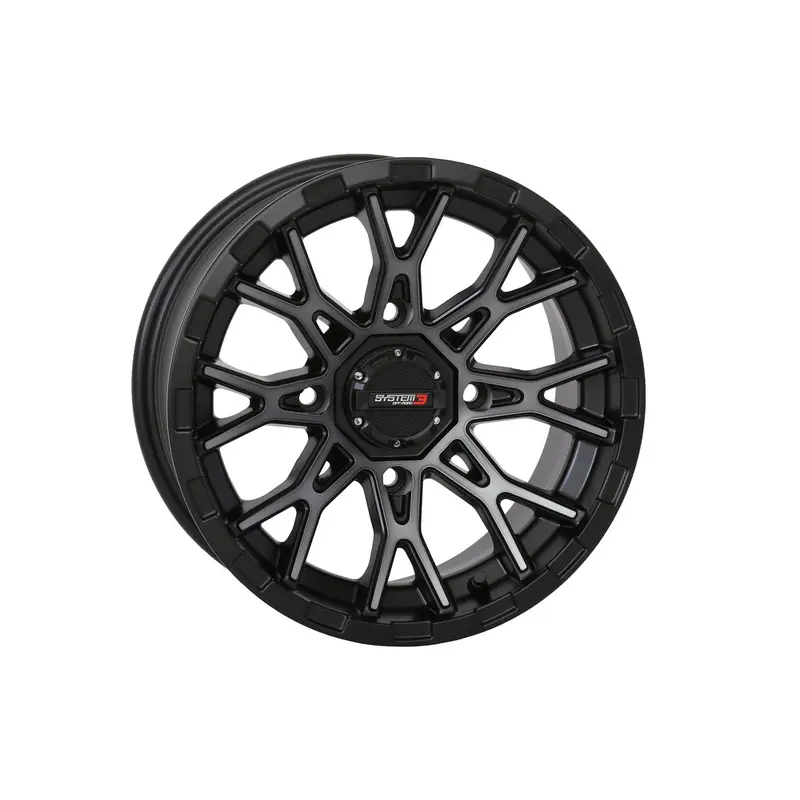 SYSTEM 3 ST6 WHEEL 14X7 4 3 ( 10MM) 4/156 MATTE DARK TINT