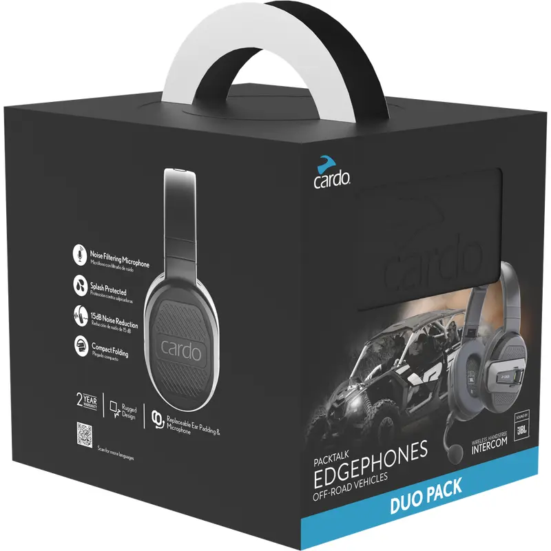 CARDO PT EDGEPHONES DUO FOR ORV
