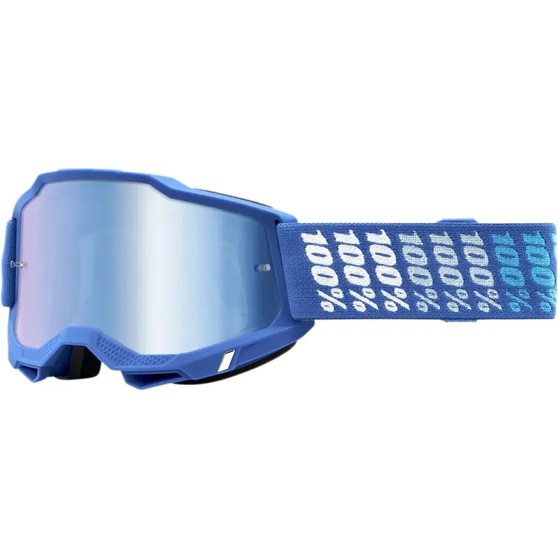 100% Accuri Fits 2 Goggle - Yarger - Blue Mirror Lens 50014-00014