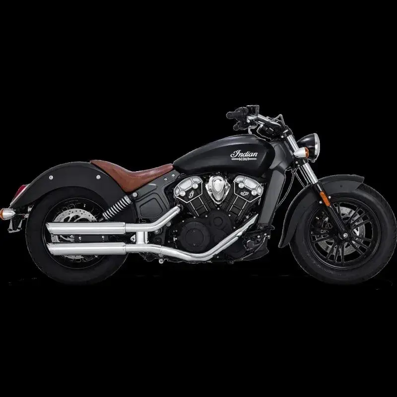 Vance &amp; Hines Fits 15-20 Indian Scout/Bobber Twin Slash 3in PCX Slip-On